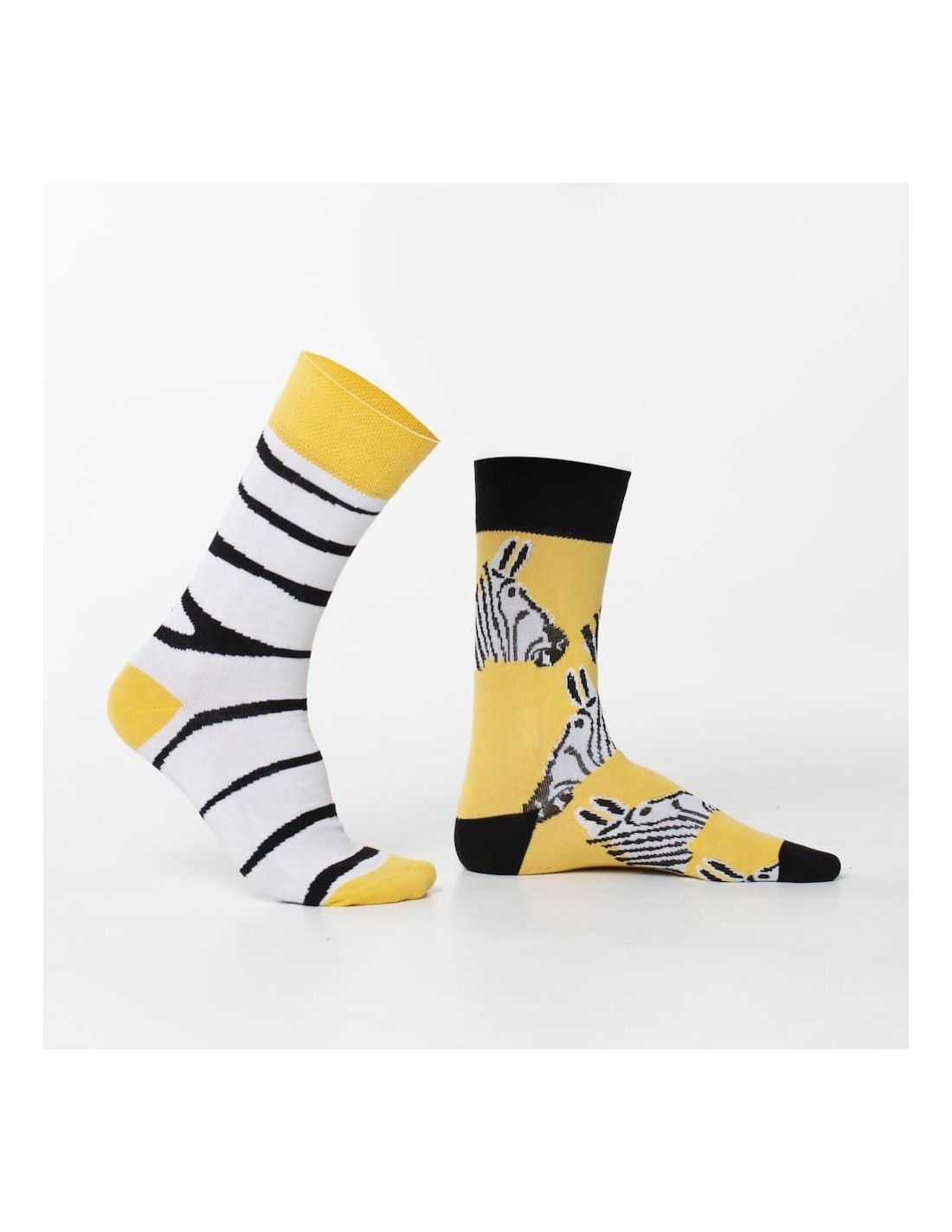 Weiße Zebra-Herrensocken SM31 – Online-Shop – Boutique